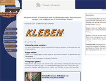 Tablet Screenshot of grizzlyleim.de